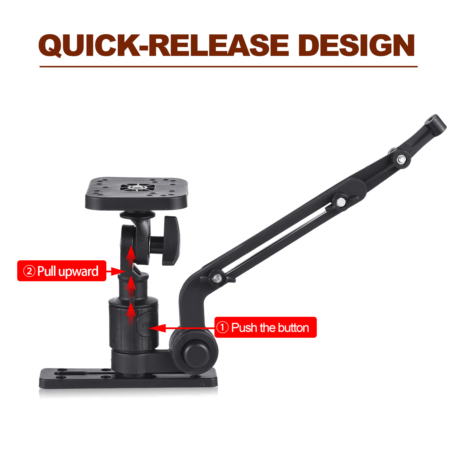 Kayak Fish Finder Mounting Pla - Fishing Kayak Fish Finder Mount incelemesi ve fiyatı