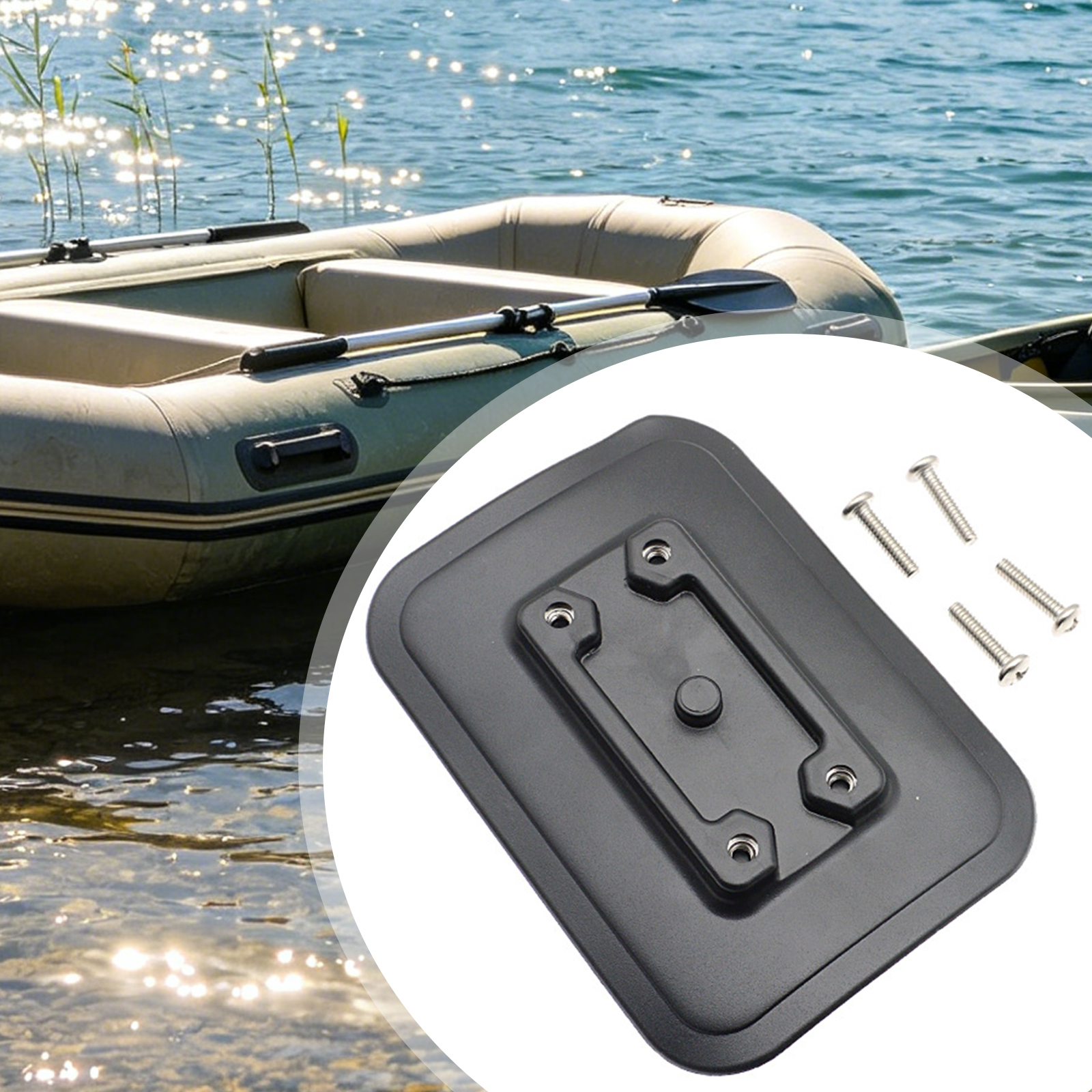 1 Set Inflatable Boat Fishing  - Fishing Kayak Rod Holder incelemesi ve fiyatı
