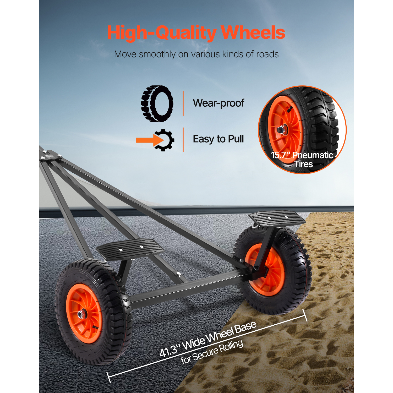 SucceBuy 420lbs Boat Trailer D - Fishing Kayak Sit On Top incelemesi ve fiyatı