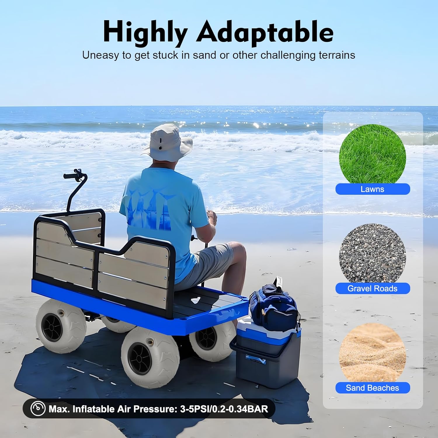 Beach Balloon Wheels 2 Pack 9  - Fishing Kayak Cart incelemesi ve fiyatı