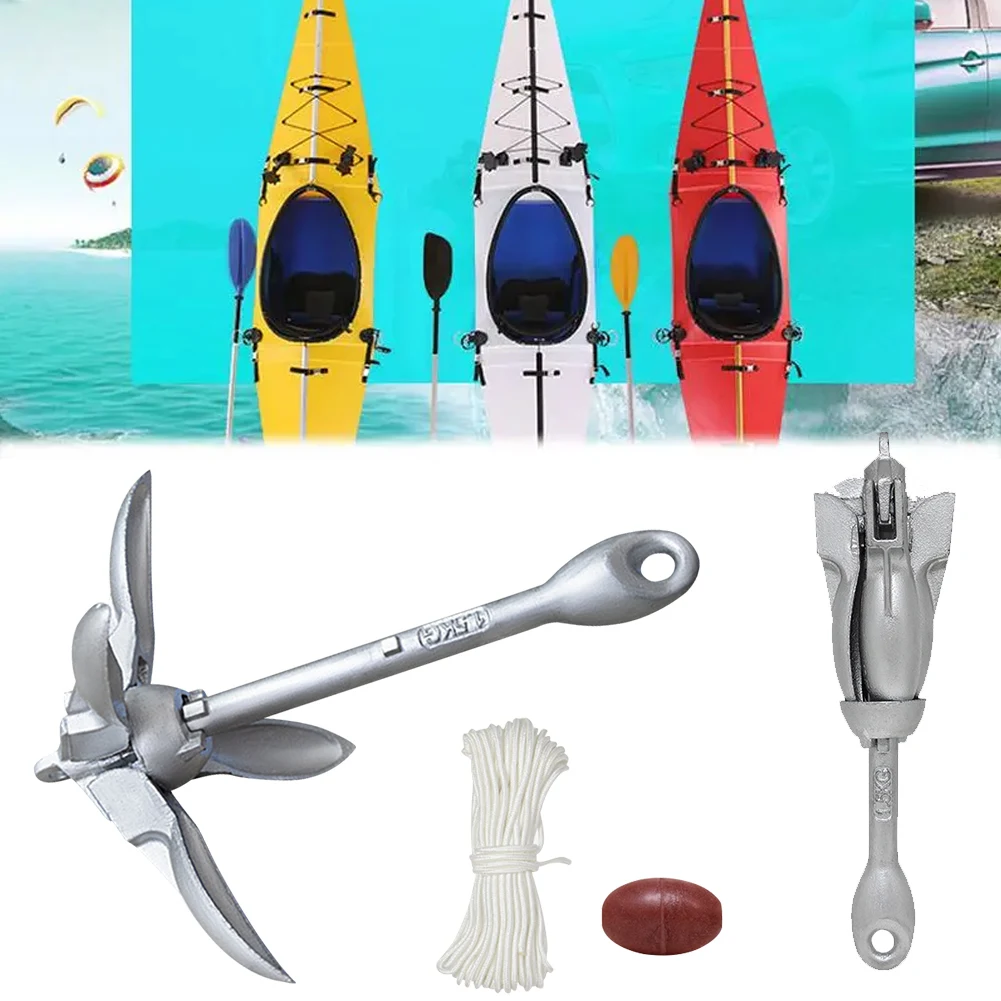 0.7KG 1.5KG Stainless Steel Fo - Fishing Kayak Cart incelemesi ve fiyatı