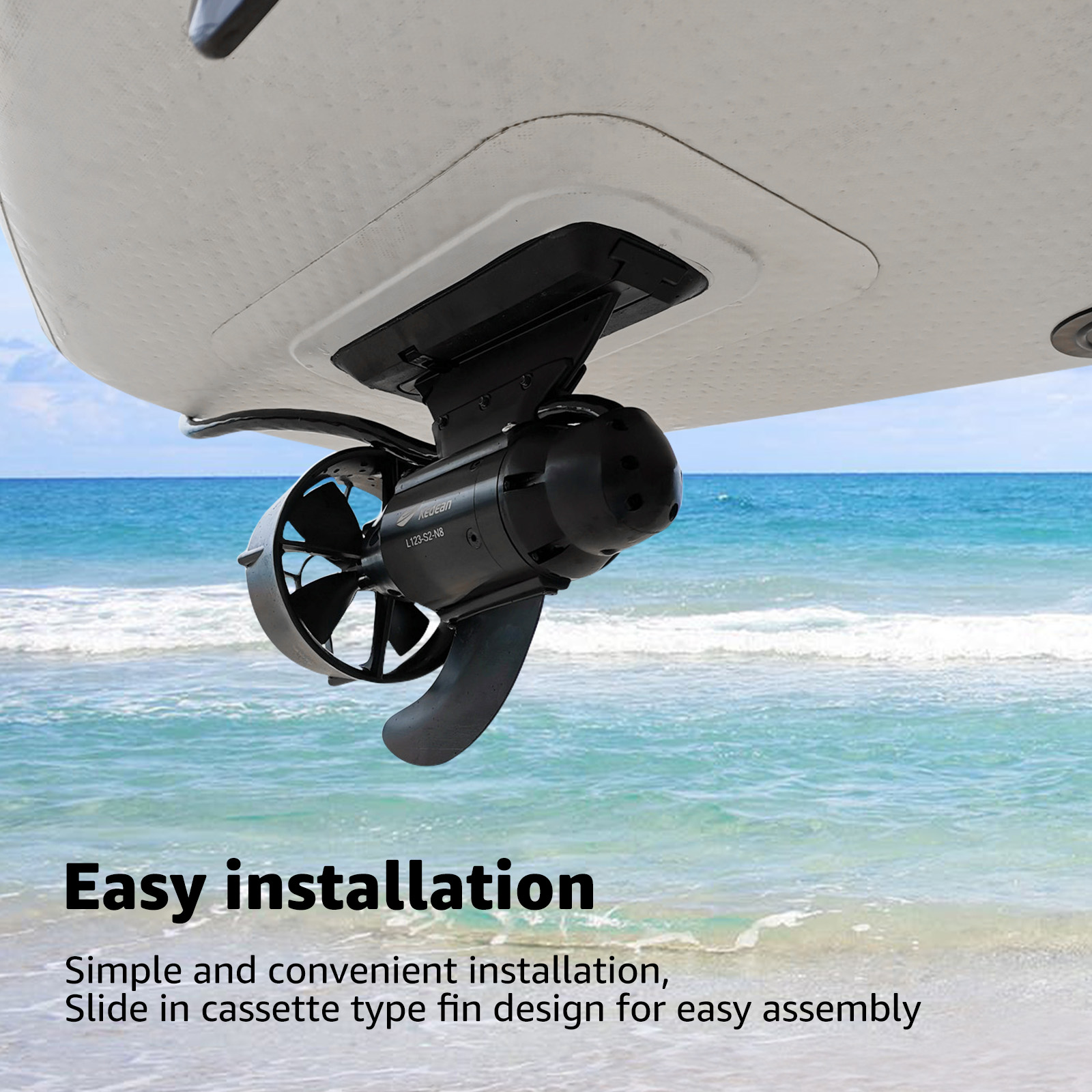 380W 600W Electric Fins Stand  - Fishing Kayak Trolling Motor incelemesi ve fiyatı