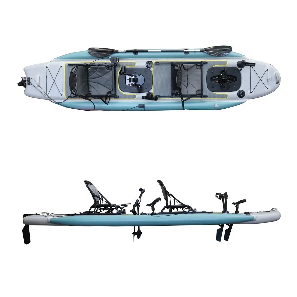 2026 14FT 2-Person Sit-On-Top  - Fishing Kayak Sit In incelemesi ve fiyatı