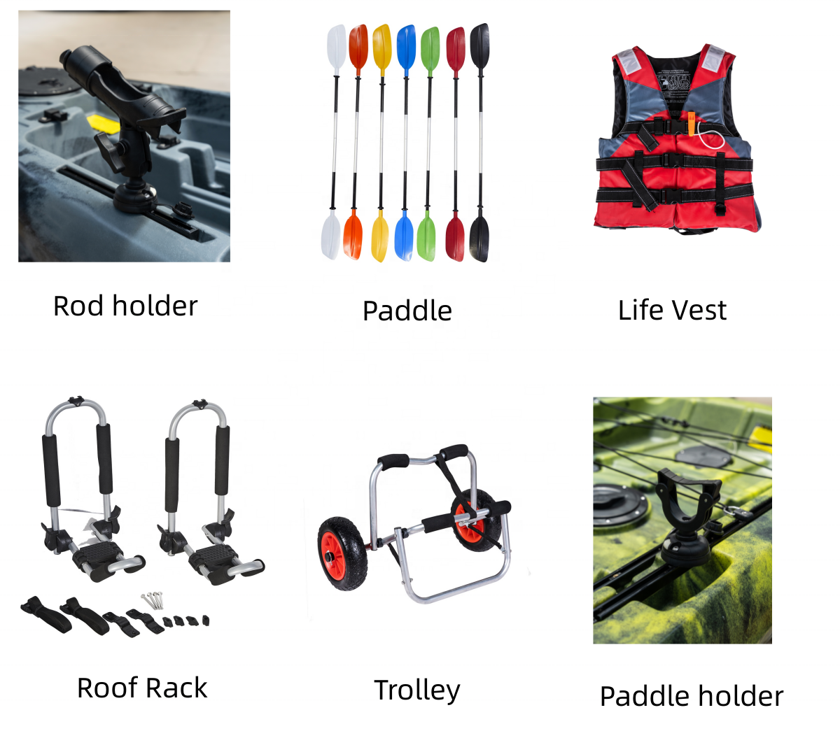 LSF  Aluminum Durable Hand Kay - Fishing Kayak Cart incelemesi ve fiyatı