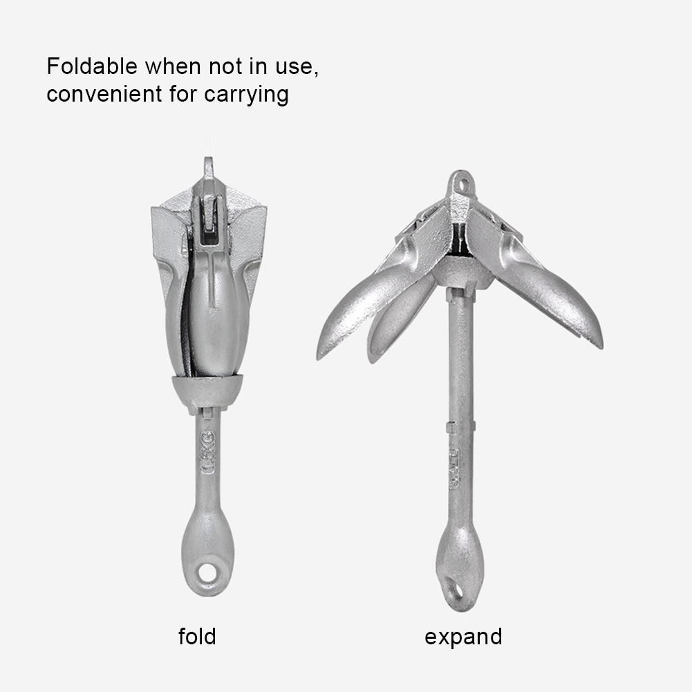 0.7KG 1.5KG Grapnel Anchor wit - Fishing Kayak Anchor incelemesi ve fiyatı