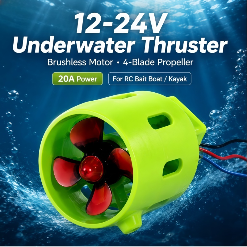 12-24V 20A Brushless Underwate - Fishing Kayak Trolling Motor incelemesi ve fiyatı