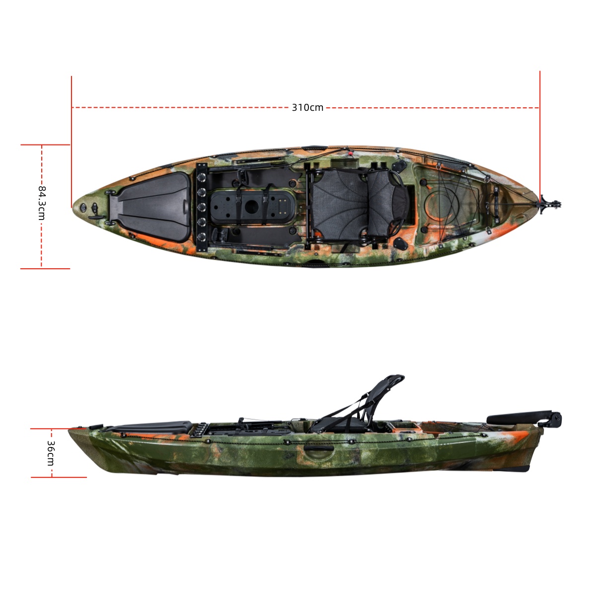 First-class Single Fishing Kay - Fishing Kayak Rod Holder incelemesi ve fiyatı