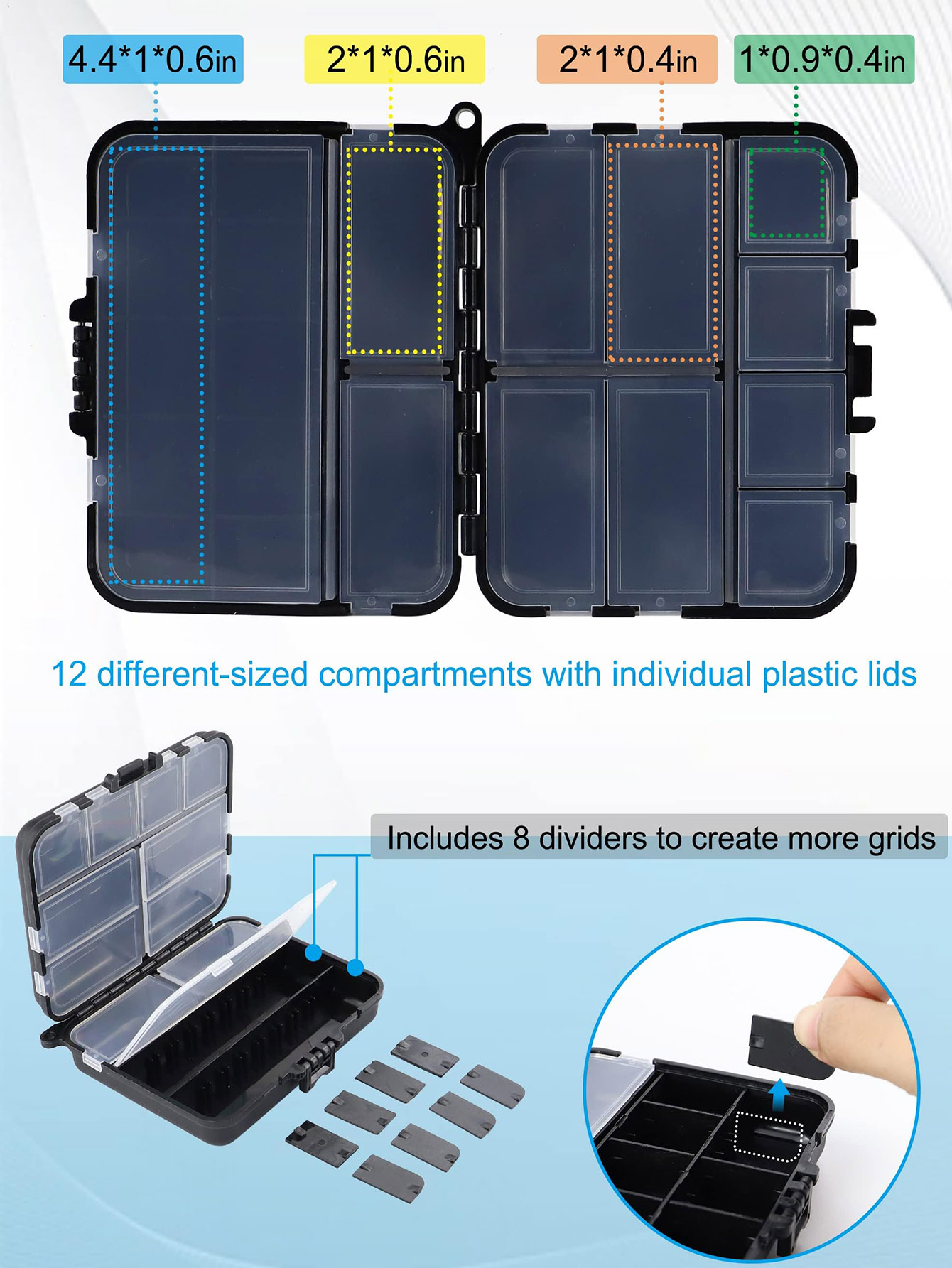 Small Tackle Box Organizer Min - Fishing Kayak Crate incelemesi ve fiyatı