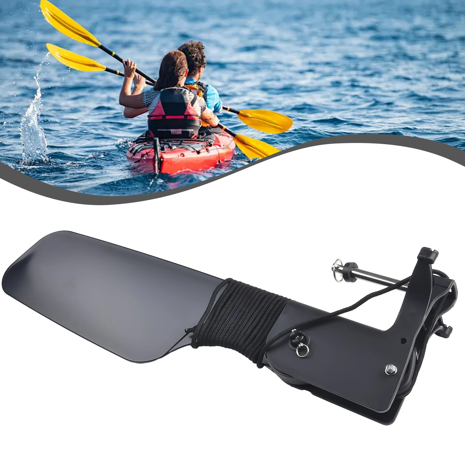 For Kayak Big Tail Rudder with - Fishing Kayak Storage Bag incelemesi ve fiyatı