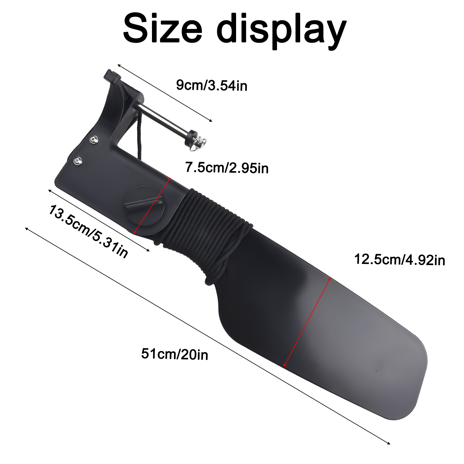 Boat Rudder for Kayak Canoe wi - Fishing Kayak Storage Bag incelemesi ve fiyatı
